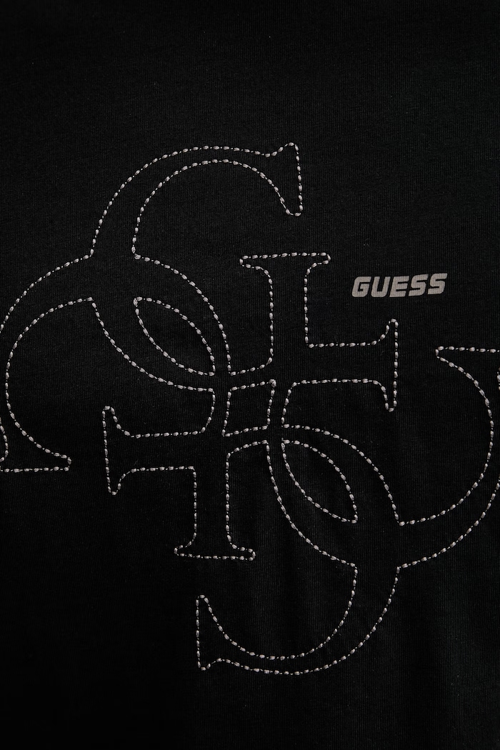 Guess tricou bărbătesc din bumbac TIBERIO Z6GI13.K2875 negru