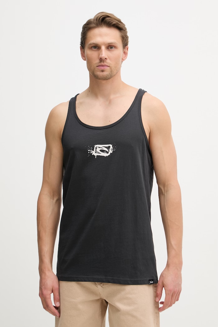 Rip Curl top pánsky bavlnený MEDINA INNER čierna 0Y3MTE
