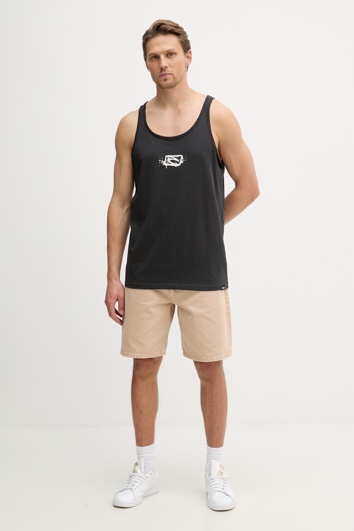 Rip Curl top pánsky bavlnený MEDINA INNER 0Y3MTE čierna SS26