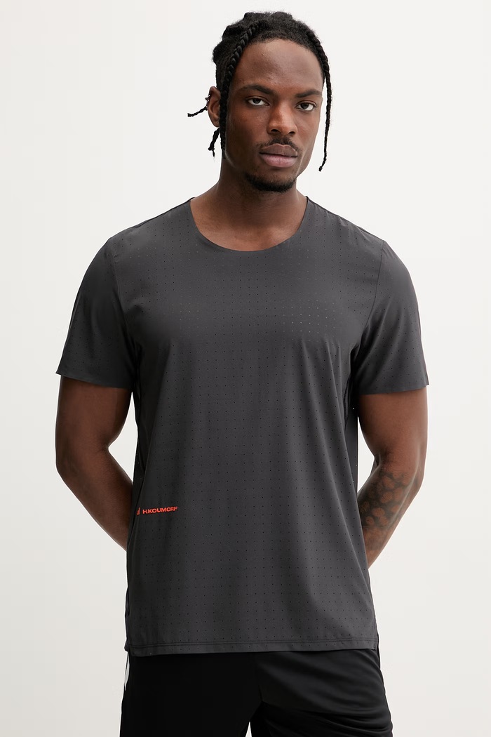 adidas Performance tréningové tričko pánske adidas x Koumori čierna JW0553