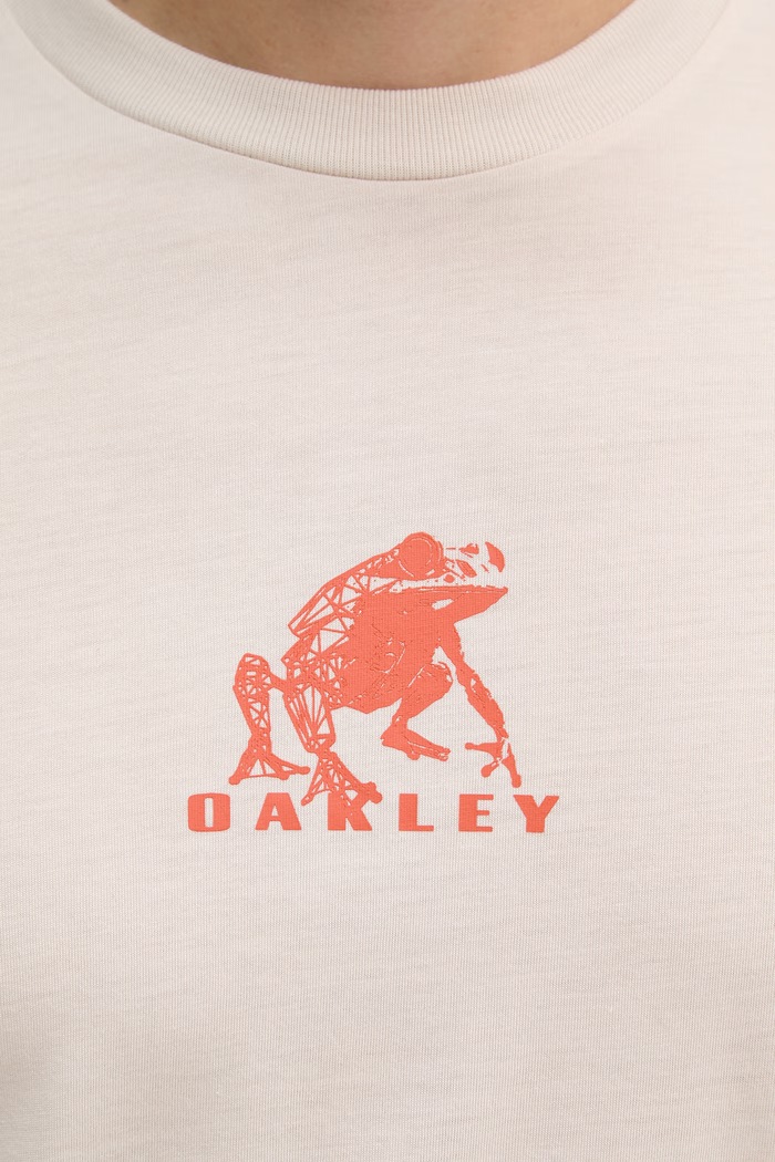 Oakley tričko pánske FUTURESCAPE FROG FOA407929 béžová