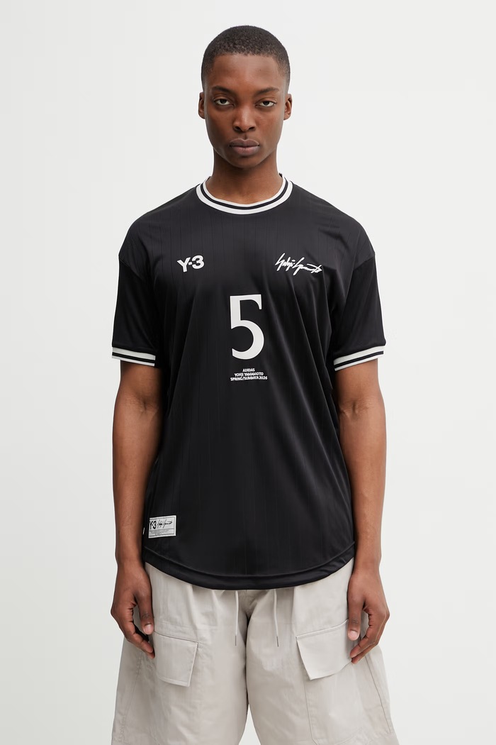 Y-3 ELITE 5 SS FTBL t-shirt ανδρικό μαύρο KS5122.