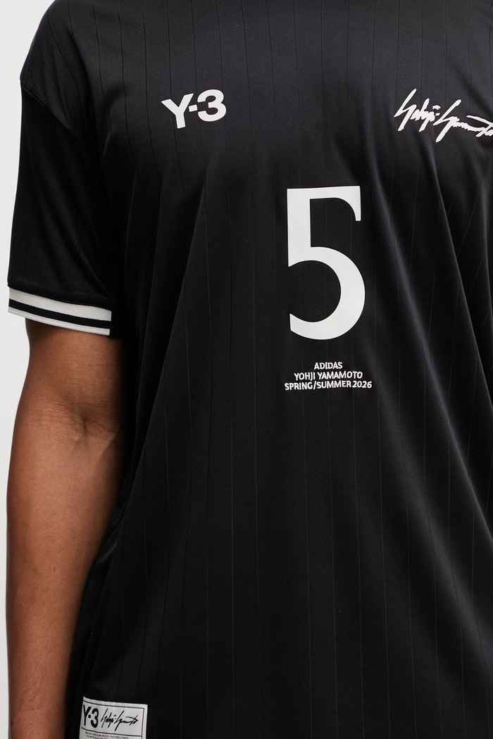 Y-3 ELITE 5 SS FTBL t-shirt ανδρικό μαύρο KS5122.