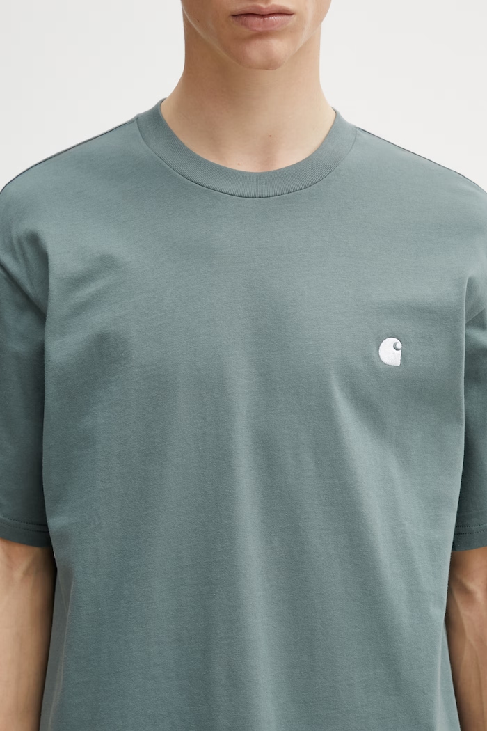 Carhartt WIP S/S Madison T-Shirt din bumbac pentru bărbați verde I033000.3HLXX