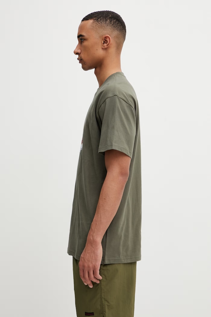 Carhartt WIP S/S Octopus T-Shirt T-shirt bawełniany męski I036217.11XX zielony SS26