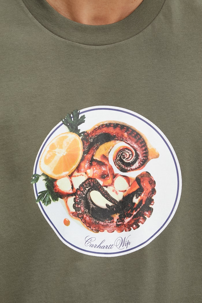 Carhartt WIP S/S Octopus T-Shirt T-shirt bawełniany męski zielony I036217.11XX