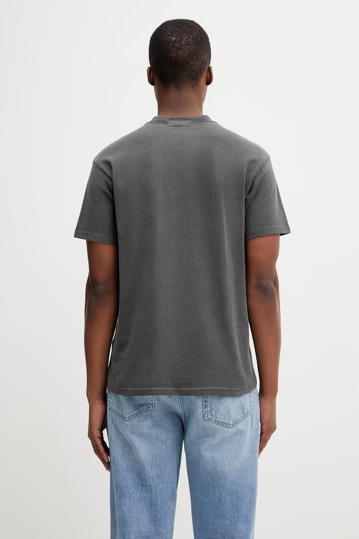 Одяг Carhartt WIP S/S Coat Of Arms T-Shirt футболка бавовняна чоловіча I036195.89GD сірий