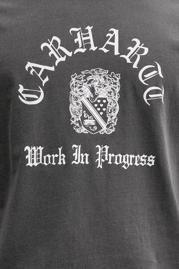 Carhartt WIP S/S Coat Of Arms T-Shirt футболка бавовняна чоловіча сірий I036195.89GD