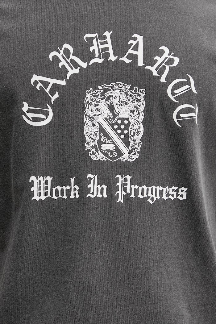 Carhartt WIP S/S Coat Of Arms T-Shirt футболка бавовняна чоловіча сірий I036195.89GD