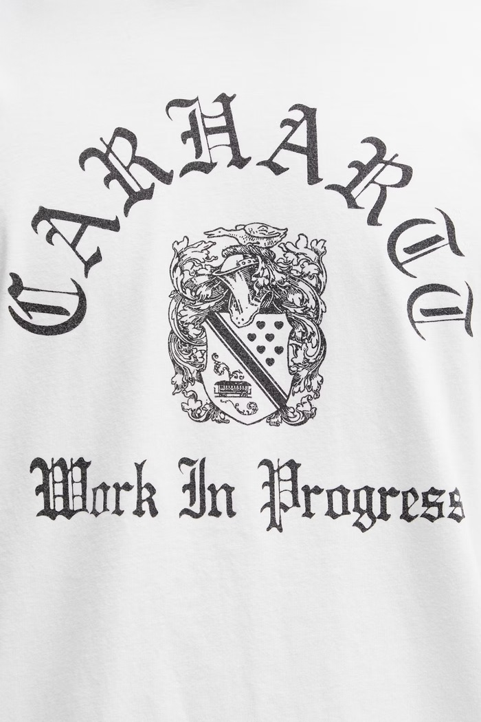 Carhartt WIP S/S Coat Of Arms T-Shirt tričko bavlnené pánske biela I036195.260