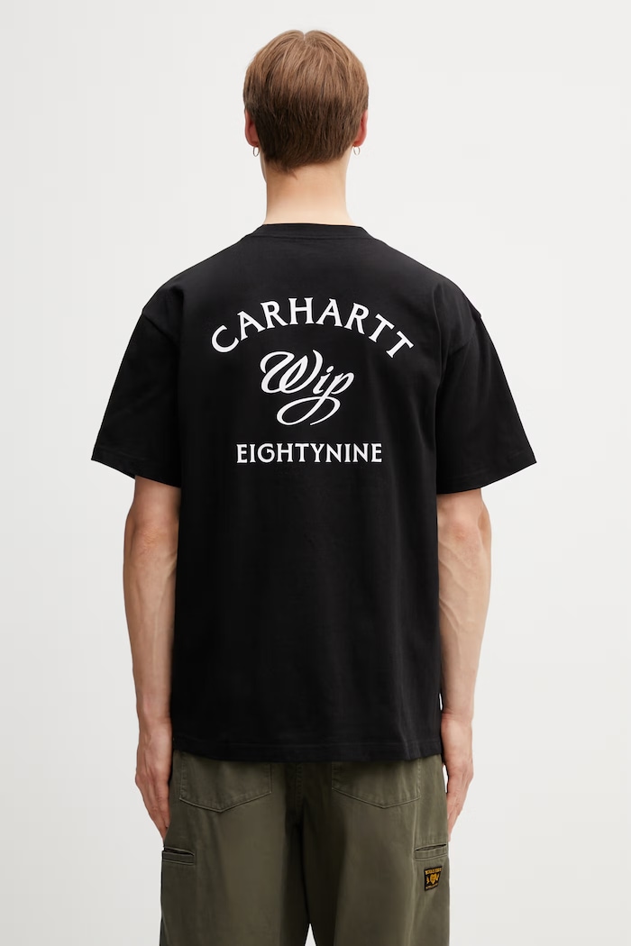 Carhartt WIP S/S Eightynine T-Shirt tričko bavlněné pánské černá I036205.89XX