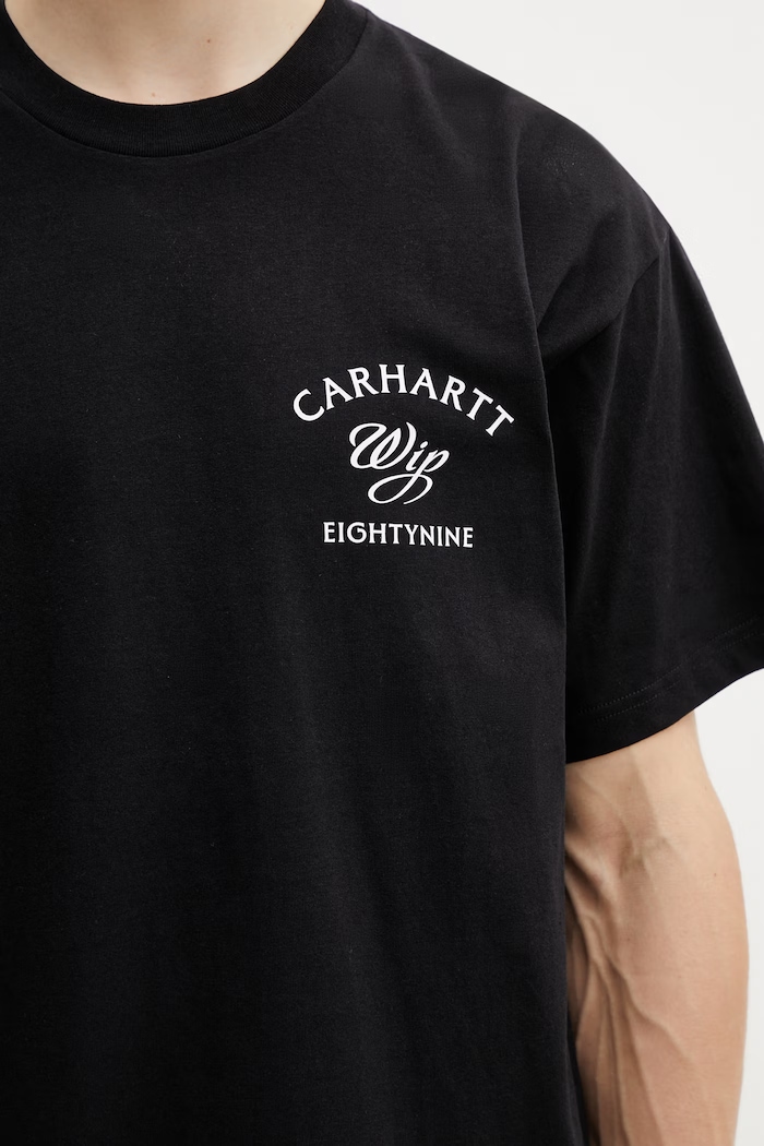 Carhartt WIP S/S Eightynine T-Shirt tričko bavlněné pánské černá I036205.89XX