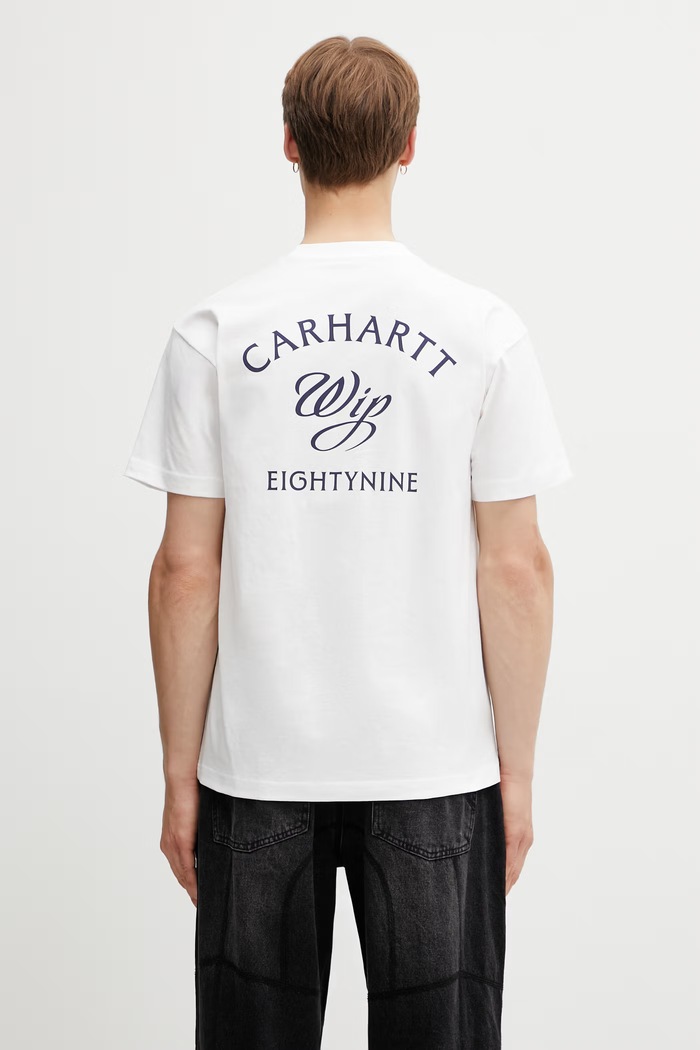 Carhartt WIP S/S Eightynine T-Shirt футболка бавовняна чоловіча білий I036205.02XX