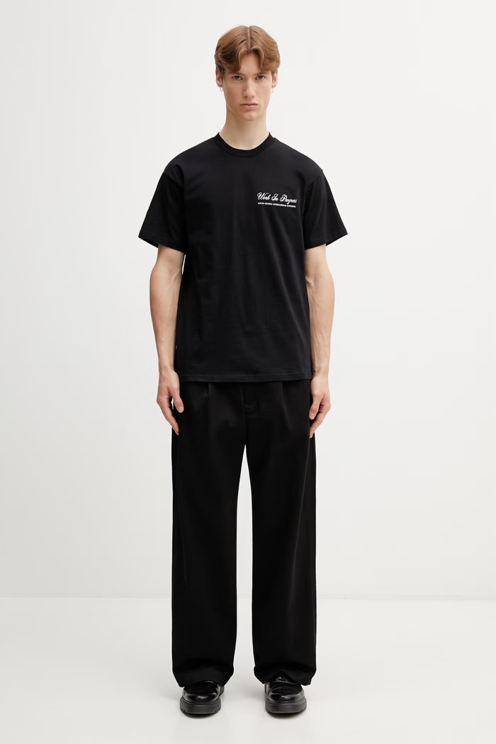 Carhartt WIP S/S Cloud Heart T-Shirt tricou din bumbac bărbătesc I036244.89XX negru