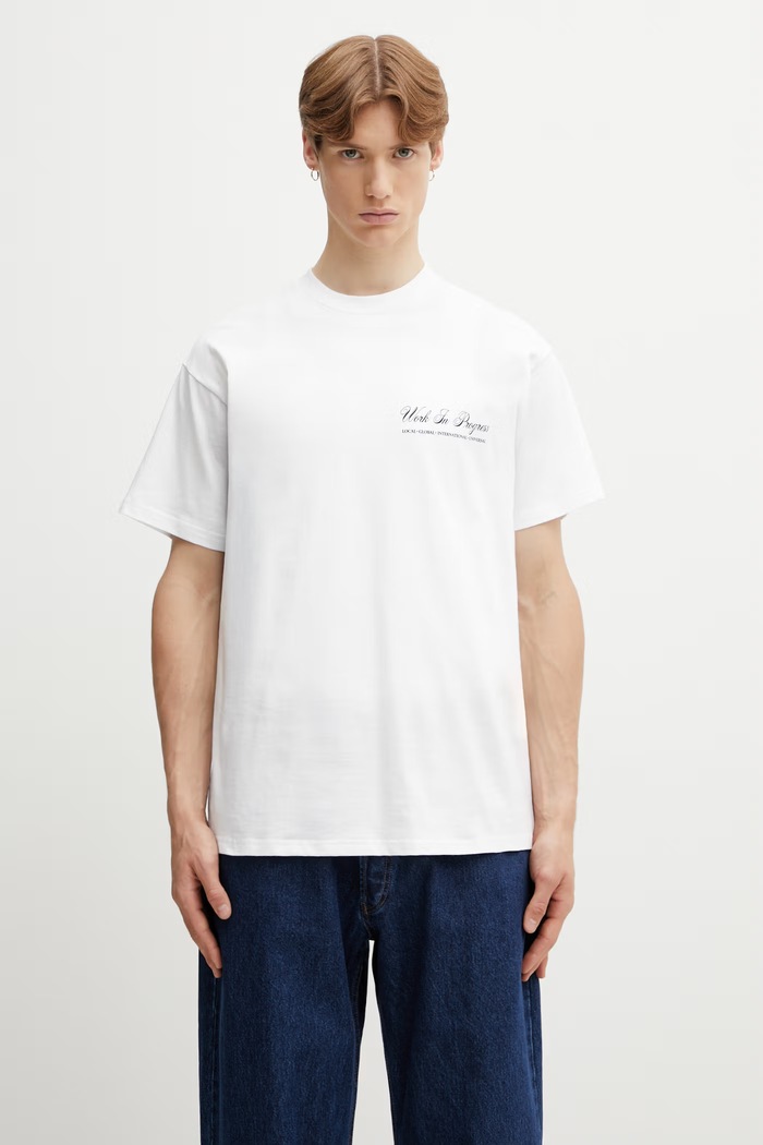 Одяг Carhartt WIP S/S Cloud Heart T-Shirt футболка бавовняна чоловіча I036244.02XX білий