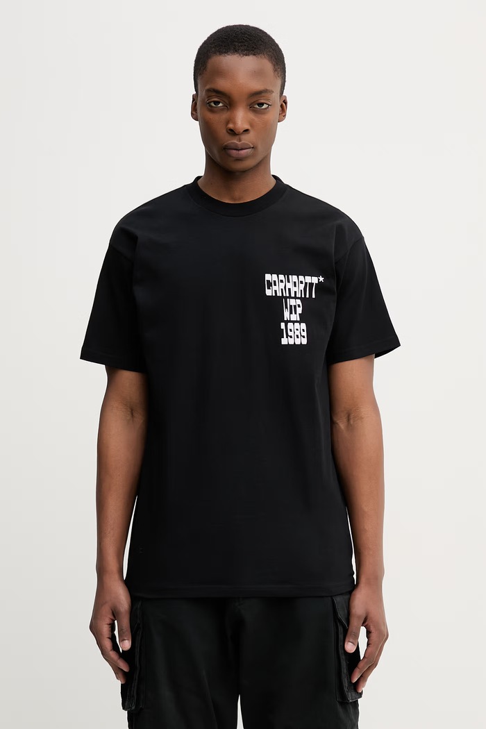 Clothing Carhartt WIP S/S Blocks T-Shirt cotton Men's I036231.89XX black