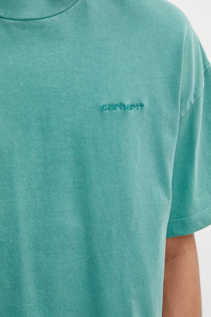 Carhartt WIP S/S Benton T-Shirt футболка бавовняна чоловіча зелений I035590.3ICGD