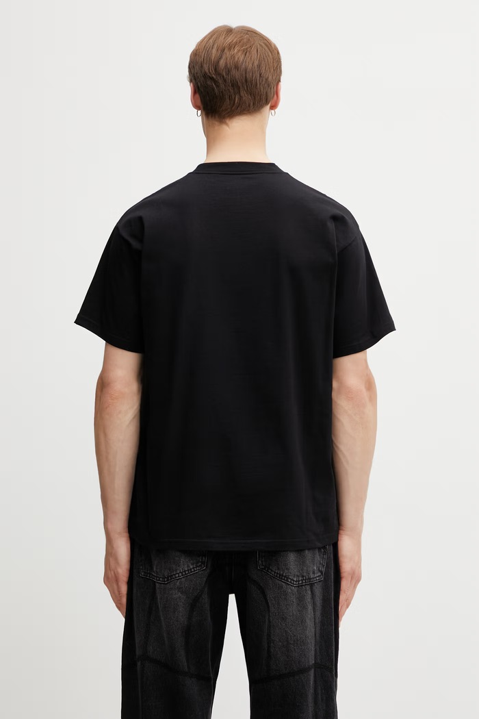 Одяг Carhartt WIP S/S Spoiled T-Shirt футболка бавовняна чоловіча I036260.89XX чорний