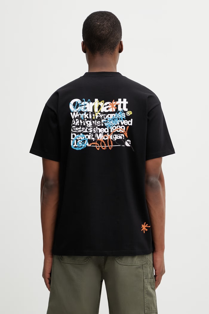 Carhartt WIP S/S Primary T-Shirt tričko bavlnené pánske čierna I036238.89XX