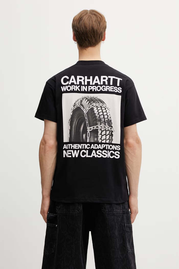 Carhartt WIP S/S Sean Hamilton 03 T-Shirt футболка из хлопка для мужчин чёрный I036270.89XX