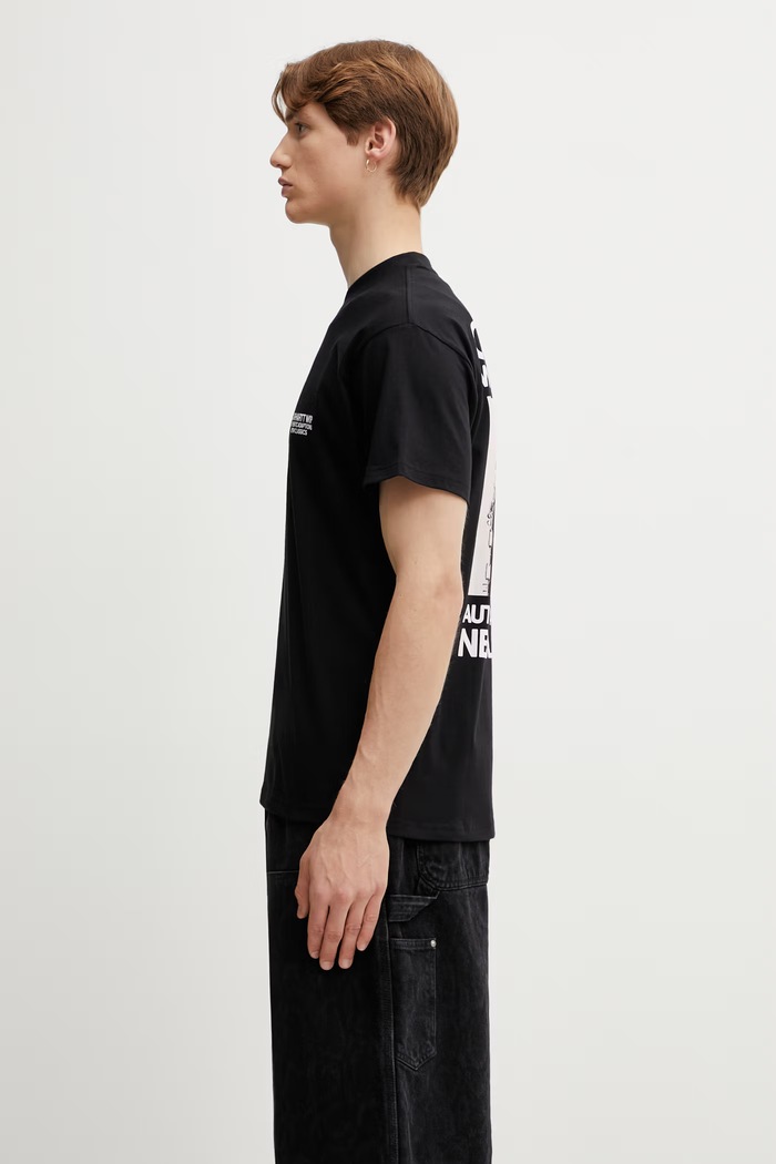 Carhartt WIP S/S Sean Hamilton 03 T-Shirt футболка из хлопка для мужчин I036270.89XX чёрный SS26