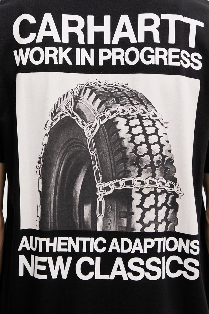Carhartt WIP S/S Sean Hamilton 03 T-Shirt футболка из хлопка для мужчин I036270.89XX чёрный
