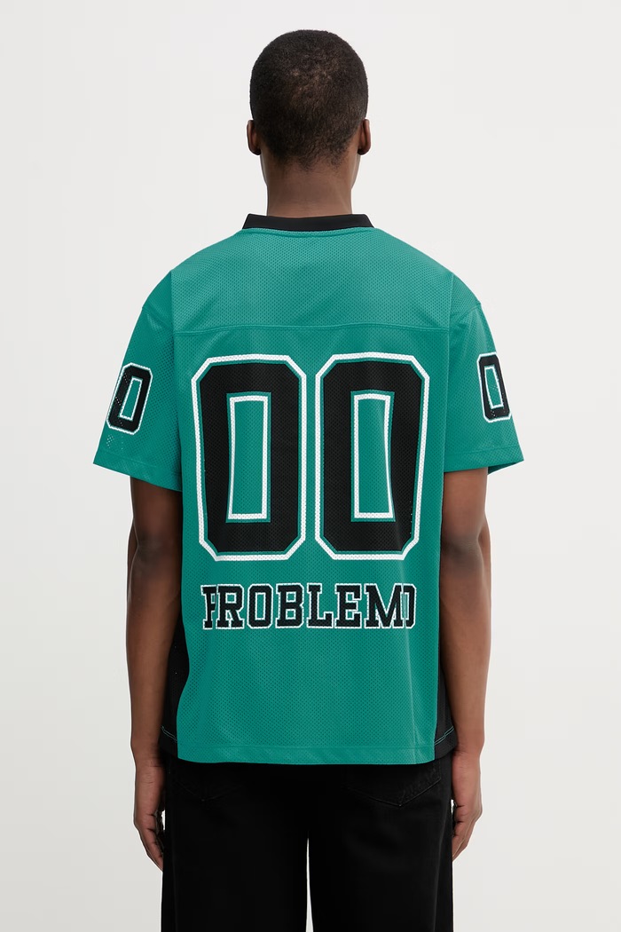 Îmbrăcăminte No Problemo Nyp Sports Poly tricou de bărbați NP4001005 turcoaz