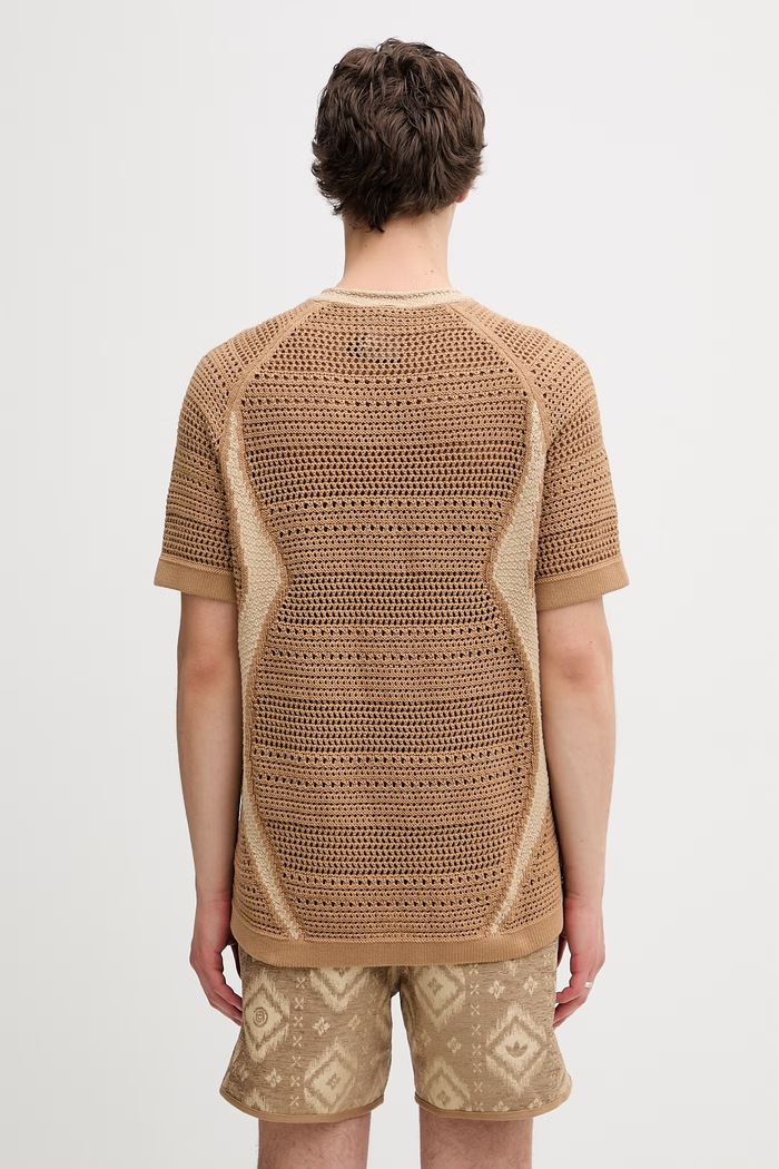 Odzież adidas Originals CLOT x adidas by Edison Chen T-shirt męski z bawełną KE7069 beżowy