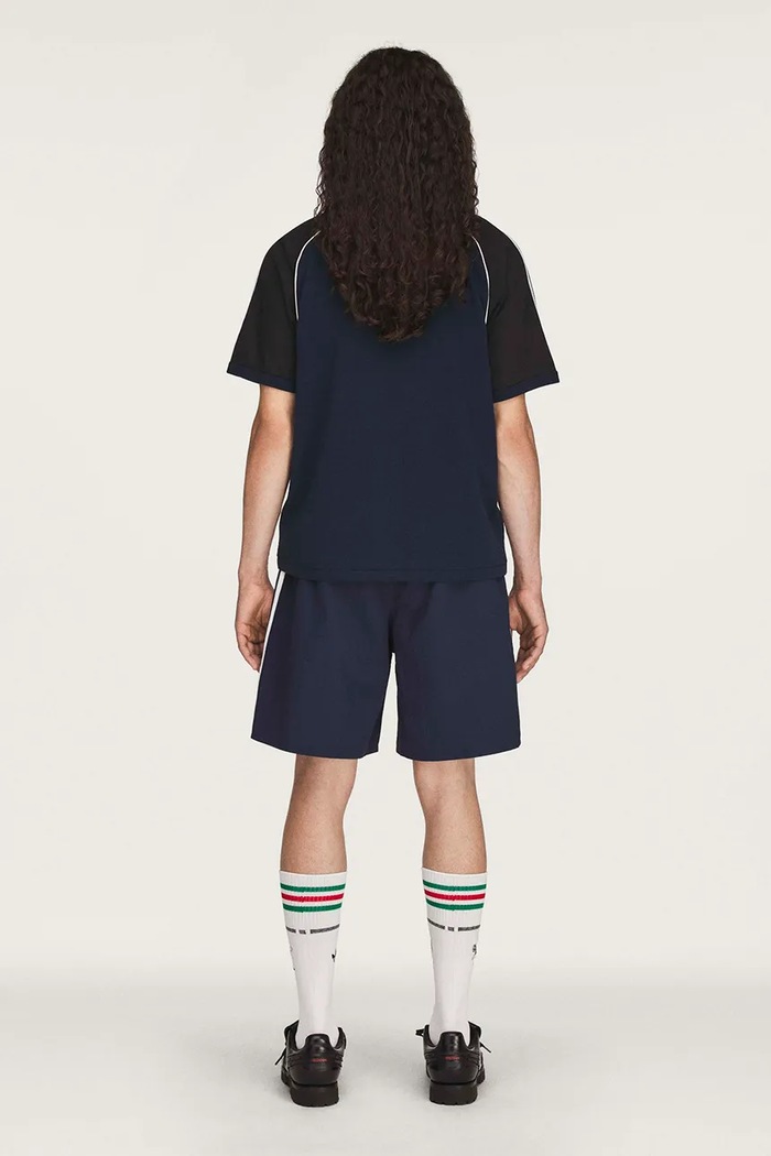 Îmbrăcăminte adidas Originals Brain Dead x Disney tricou din bumbac bărbați KR5173 bleumarin