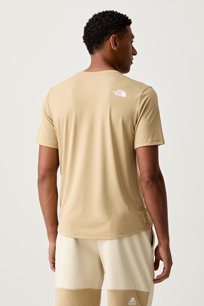 Odzież The North Face T-shirt treningowy męski 24/7 NF0A894BLK51 beżowy