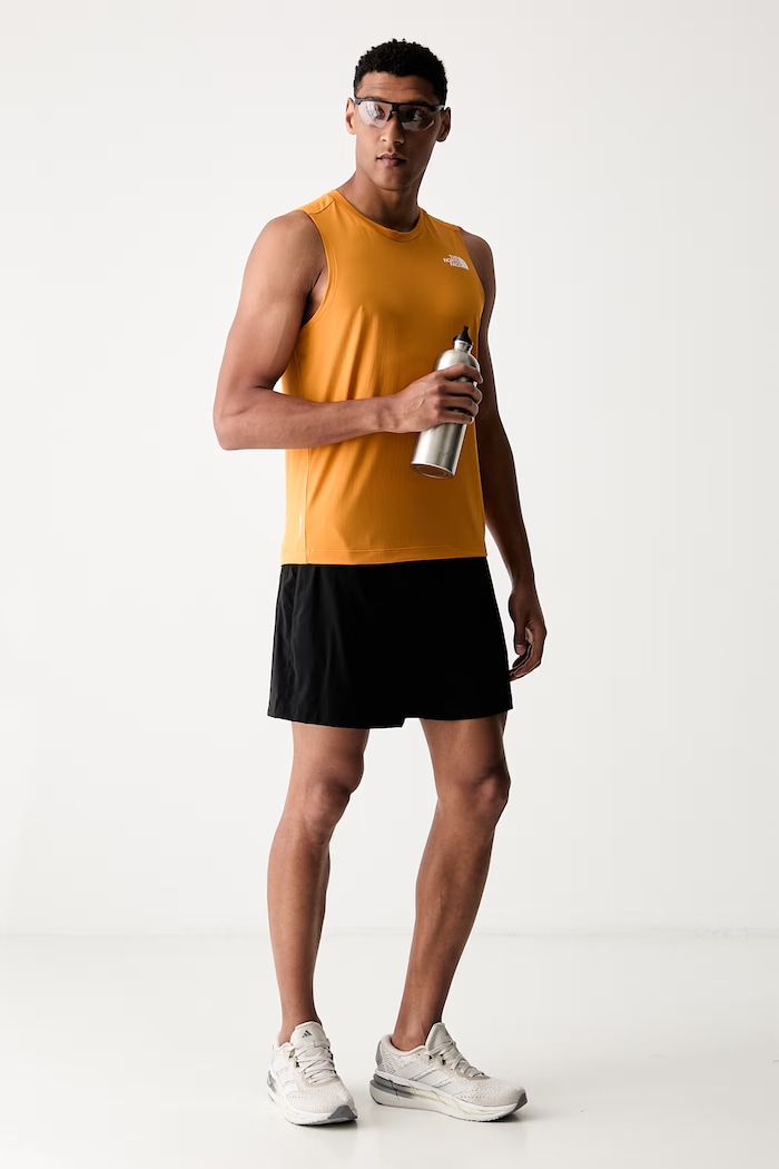 The North Face top treningowy męski 24/7 NF0A8BEHG5I1 pomarańczowy SS26