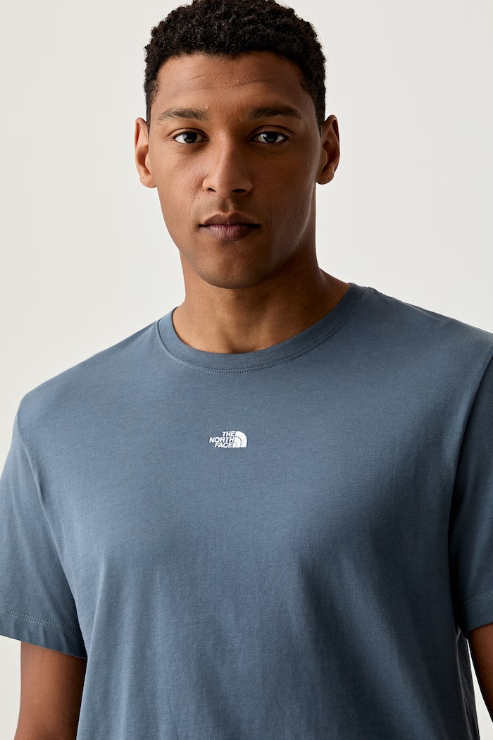 The North Face T-shirt męski bawełniany Essential Center Logo niebieski NF0A8GQE0U31