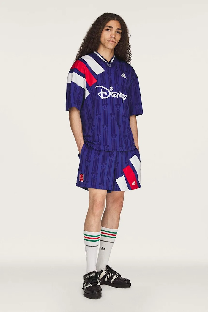 adidas Originals Braindead x Disney тениска мъжка KR5194 син SS26