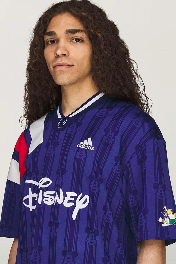 adidas Originals Braindead x Disney t-shirt ανδρικό μπλε KR5194