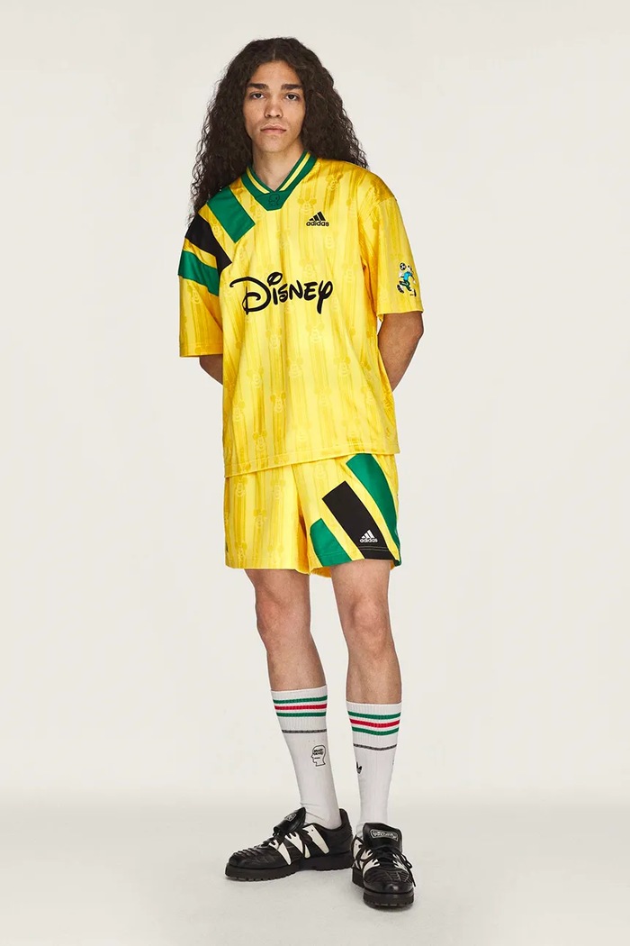 adidas Originals Braindead x Disney t-shirt ανδρικό KR5195 κίτρινο SS26