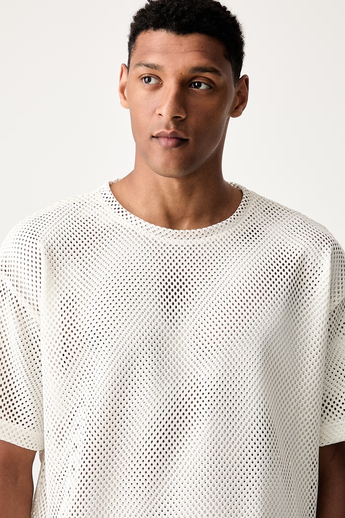 The North Face T-shirt męski beżowy NF0A8FHHQLI1