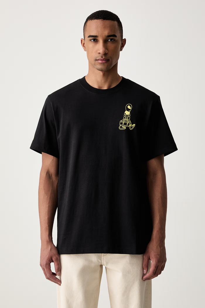 Odzież The North Face T-shirt męski bawełniany ALIEN NF0A8G9GJK31 czarny