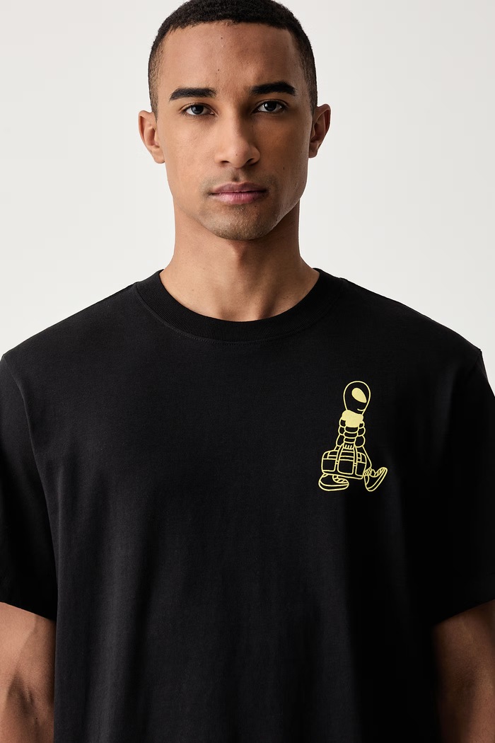 The North Face T-shirt męski bawełniany ALIEN czarny NF0A8G9GJK31