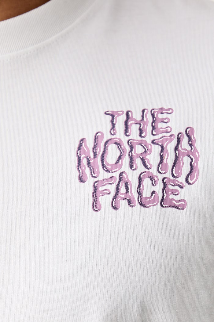 The North Face T-shirt męski bawełniany DRIP LOGO NF0A8GABFN41 biały