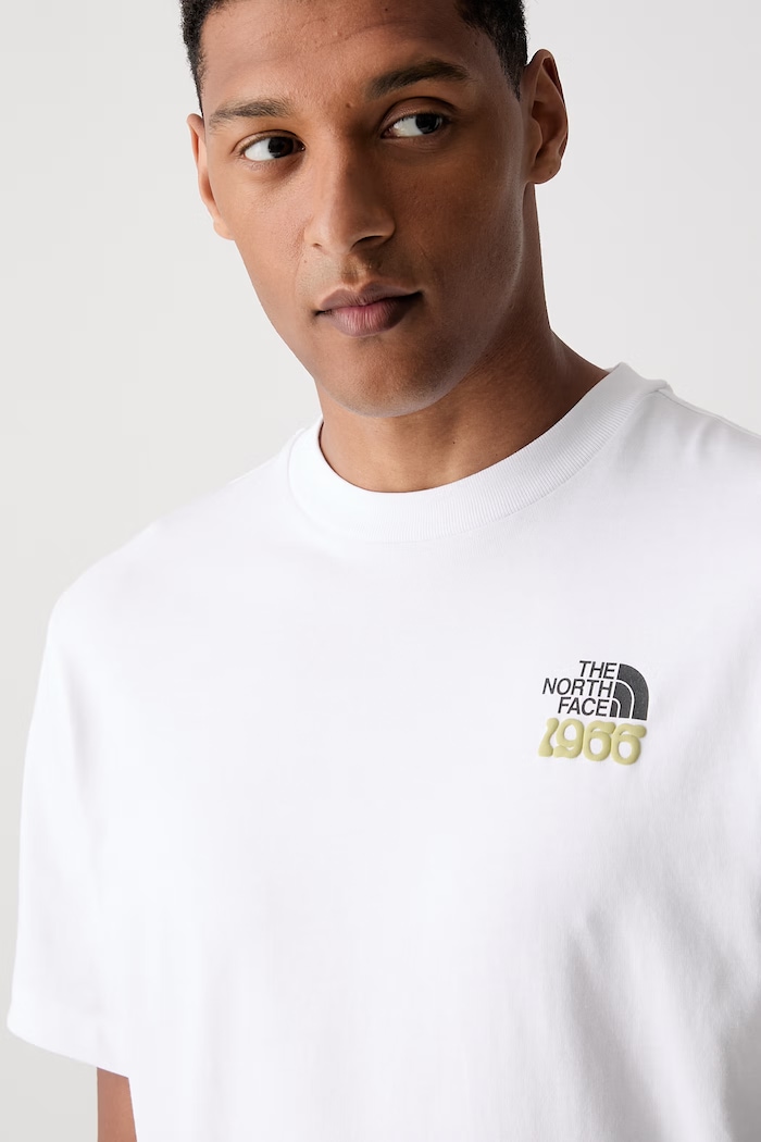 The North Face T-shirt męski bawełniany 1966 HALF DOME biały NF0A8GAFFN41