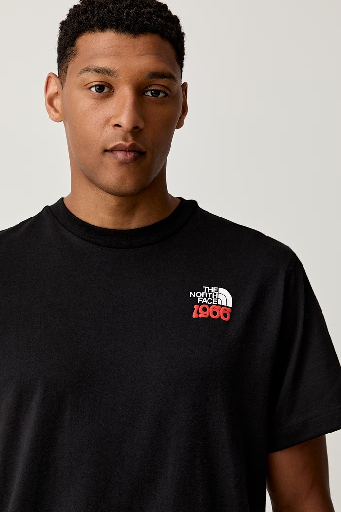 The North Face T-shirt męski bawełniany 1966 HALF DOME czarny NF0A8GAFJK31