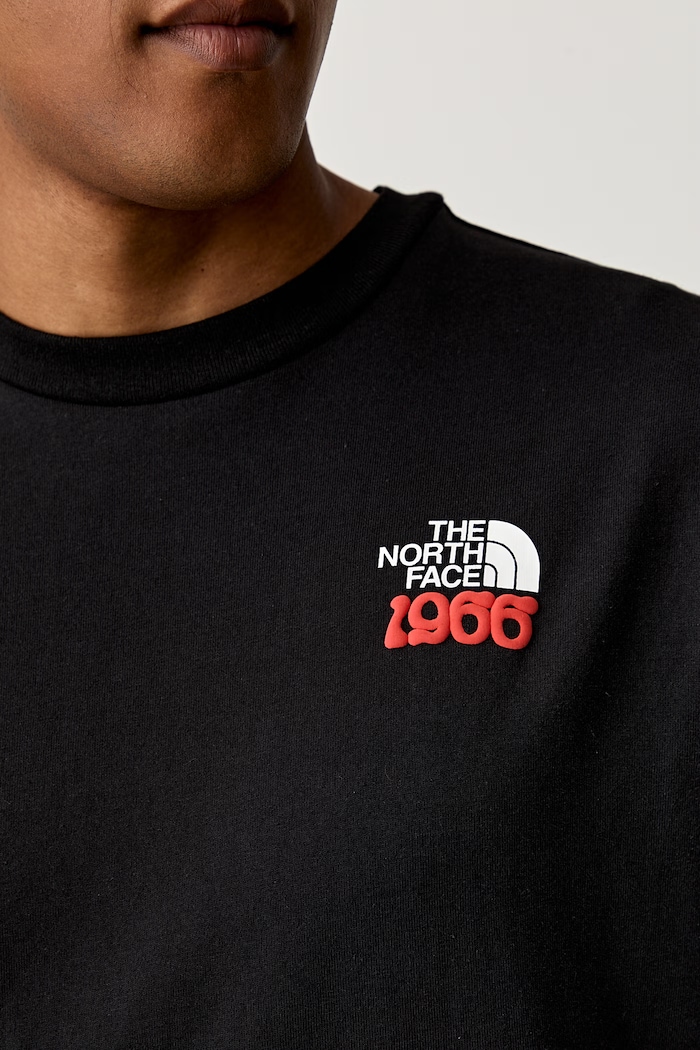 The North Face T-shirt męski bawełniany 1966 HALF DOME NF0A8GAFJK31 czarny
