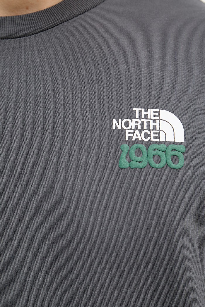 The North Face kratka majica moška bombažna 1966 MOTION NF0A8GAHRHI1 siva
