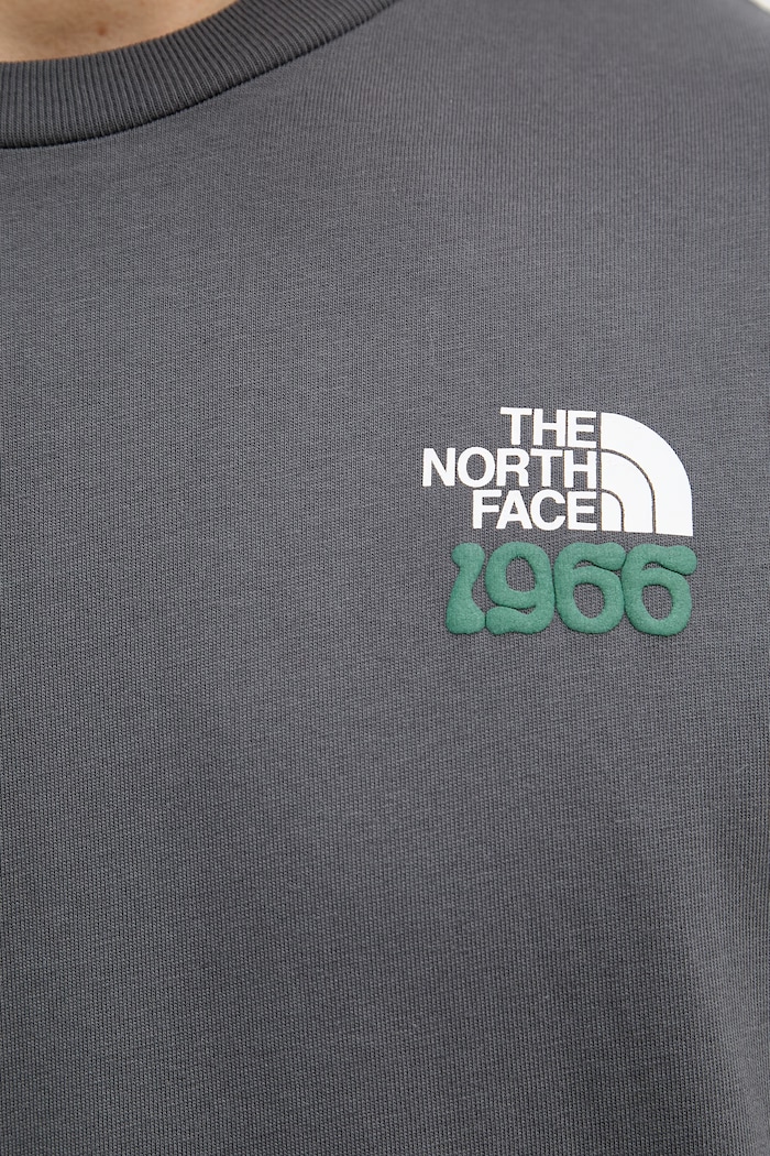The North Face kratka majica moška bombažna 1966 MOTION NF0A8GAHRHI1 siva