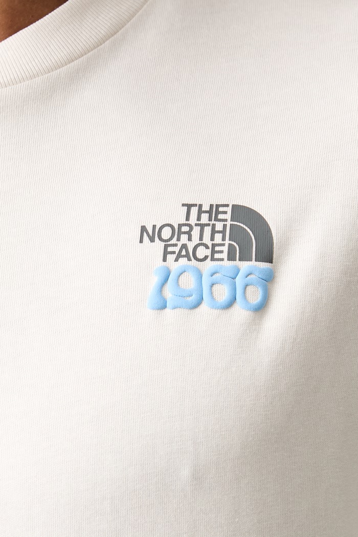 The North Face T-shirt męski bawełniany 1966 FLORA NF0A8GB2QLI1 beżowy