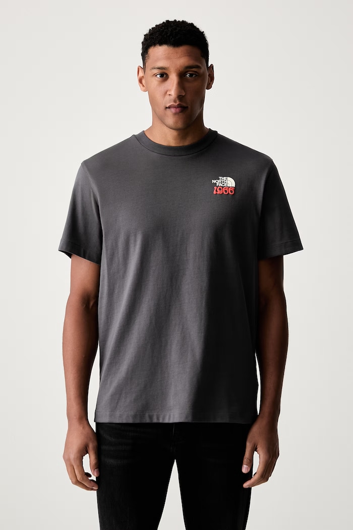 The North Face T-shirt męski bawełniany 1966 FLORA szary NF0A8GB2RHI1