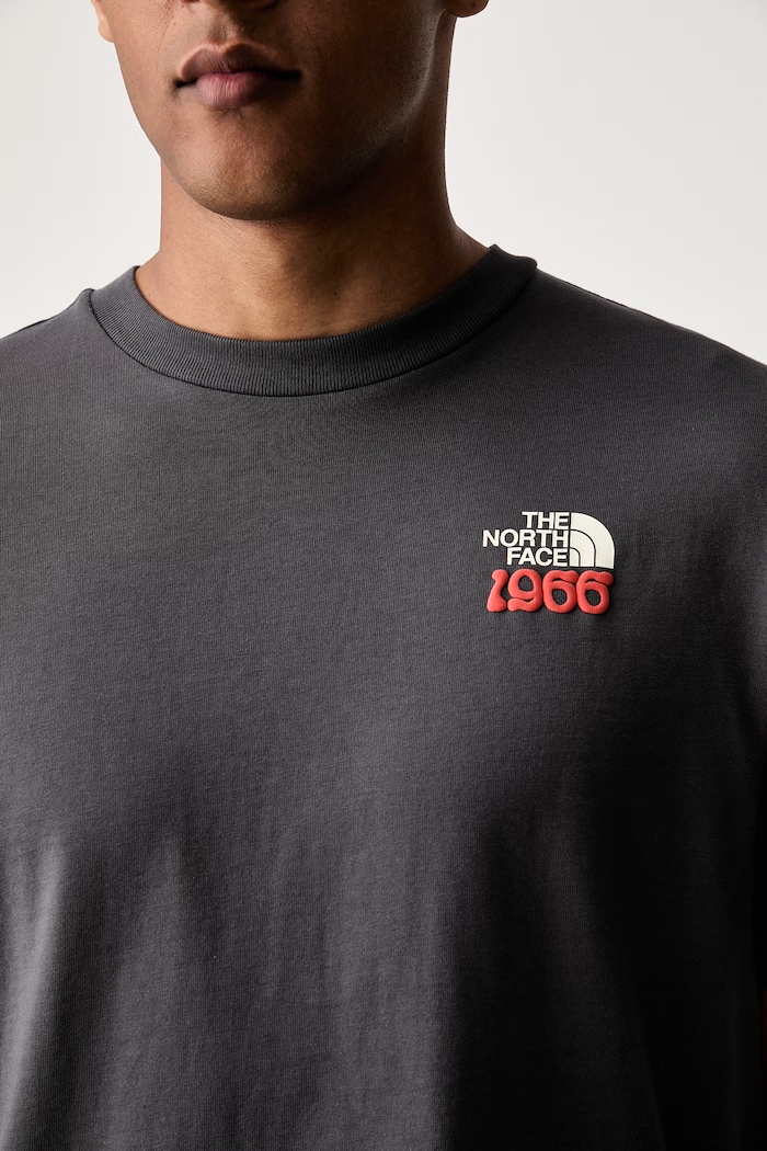 The North Face T-shirt męski bawełniany 1966 FLORA NF0A8GB2RHI1 szary