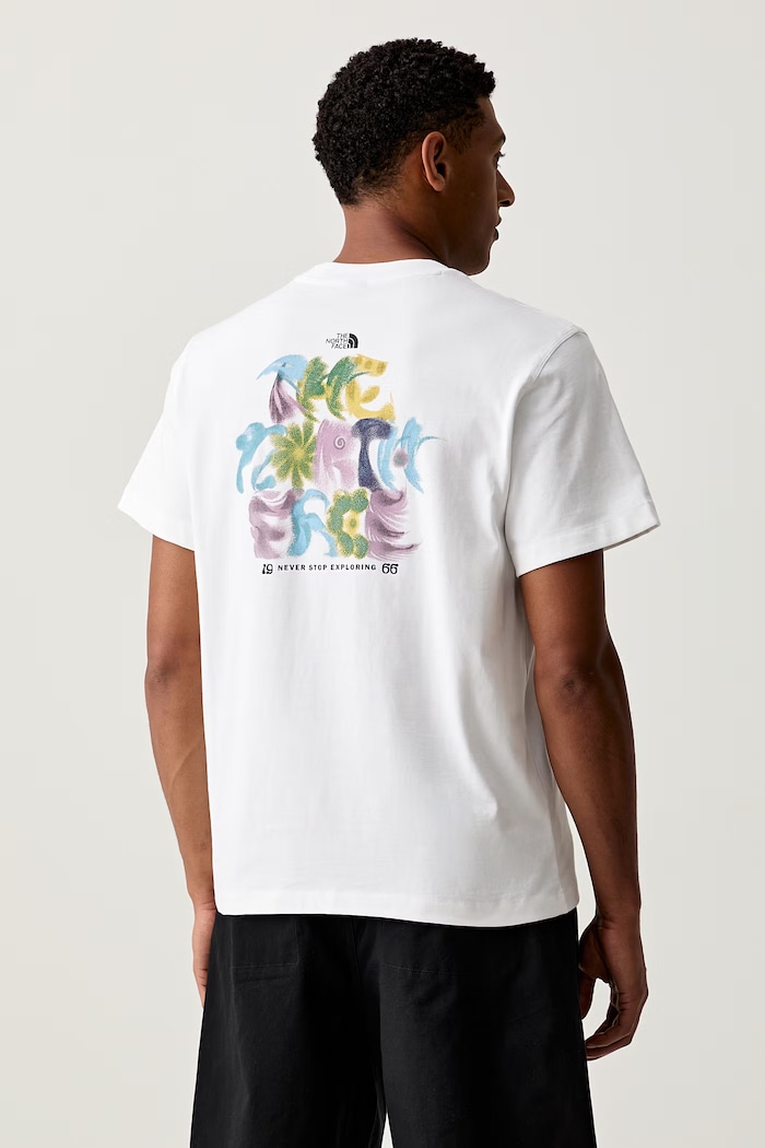 The North Face T-shirt bawełniany 1966 TNF RELAXED biały NF0A8GQUFN41