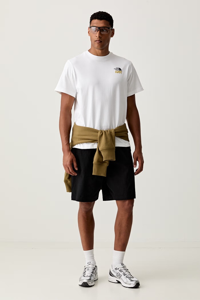 The North Face T-shirt bawełniany 1966 TNF RELAXED NF0A8GQUFN41 biały SS26