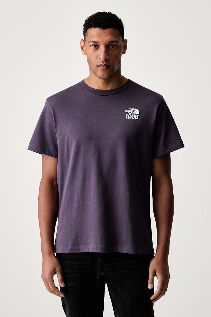 The North Face T-shirt męski bawełniany 1966 TNF RELAXED fioletowy NF0A8GQUG5O1